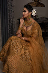 Royal Golden Bridal Lehenga - M - Q by Sonia Baderia