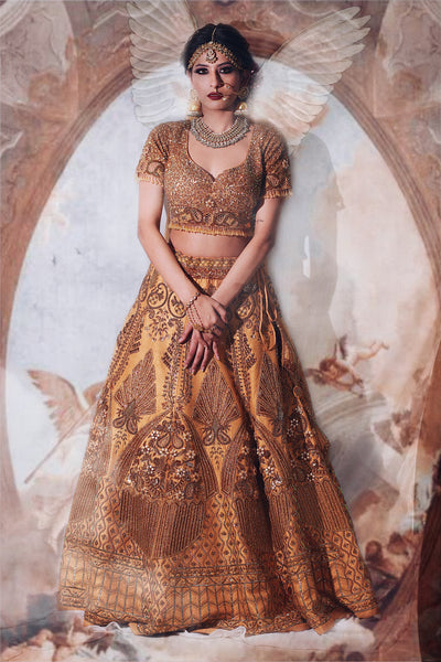 Maroon Color Bridal Lehenga Choli – Panache Haute Couture
