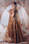 Royal Golden Bridal Lehenga - M - Q by Sonia Baderia