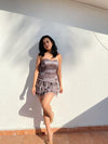 Short Tube Dress with Gunmetal Beadwork Size - M - Q by Sonia Baderia